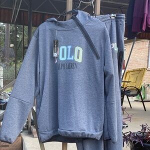 Polo Ralph Lauren Gray Hoodie